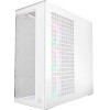 Arctic Case E-ATX - Xtender VG (White) - PCIe Gen 4 riser included, 5 A-RGB Fans included - (ACPCC00017A)