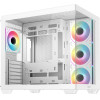 DeepCool Case ATX - CG530 4F White - 4 ARGB Fans - (R-CG530-WHADA4-G-1)