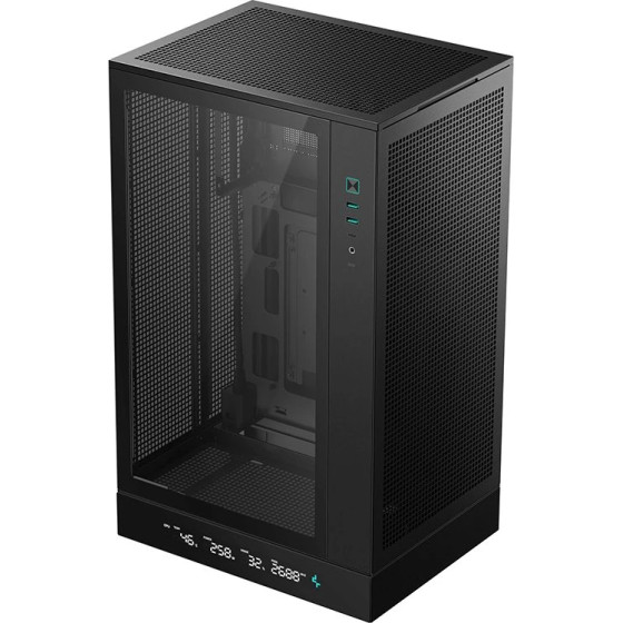DeepCool Case mATX - CH270 DIGITAL - (R-CH270-BKNDM0-G-1)