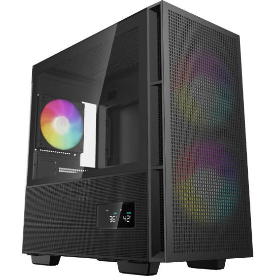DeepCool Case mATX - CH360 DIGITAL - (R-CH360-BKAPE3D-G-1)