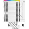 DeepCool CPU Cooler - AK500 Digital White - LGA1700/AM5 - (R-AK500-WHADMN-G)