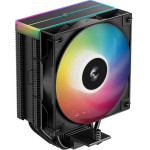 DeepCool CPU Cooler AG400 Black - Addressable RGB V2 - LGA1851/AM5 - (R-AG400-BKAMMN-GJD)