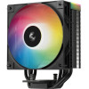 DeepCool CPU Cooler AG400 Black - Addressable RGB V2 - LGA1851/AM5 - (R-AG400-BKAMMN-GJD)