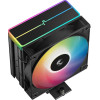 DeepCool CPU Cooler AG400 Black - Addressable RGB V2 - LGA1851/AM5 - (R-AG400-BKAMMN-GJD)
