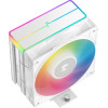 DeepCool CPU Cooler AG400 White - Addressable RGB V2 - LGA1851/AM5 - (R-AG400-WHAMMN-GJD)