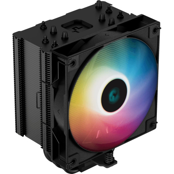 DeepCool CPU Cooler AG500 BK - Addressable RGB - LGA1700/AM5 - (R-AG500-BKANMN-G-1)