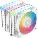 DeepCool CPU Cooler AG620 WH - Addressable RGB V2, Dual-Tower - LGA1700/AM5 - (R-AG620-WHAMMN-GJD)