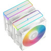 DeepCool CPU Cooler AG620 WH - Addressable RGB V2, Dual-Tower - LGA1700/AM5 - (R-AG620-WHAMMN-GJD)