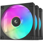 DeepCool Fan Pack 3-in-1 3x140mm - FD14 Black, Addressable RGB - (R-FD14-BKAPN3-G)