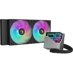 DeepCool Water Cooling LT240 - Addressable RGB, Infinity mirror design - LGA1851/AM5 - (R-LT240-BKAMNC-G-1)