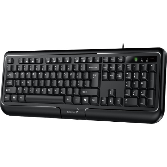 Genius Smart Keyboard KB-118 II Black - AI, BG Layout, USB - (GENIUS-KB-118-II-BLK)