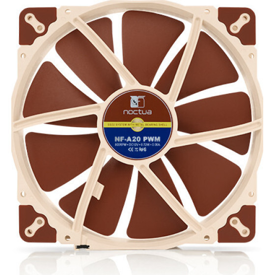 Noctua Fan 200x200x30mm - (NF-A20-PWM)