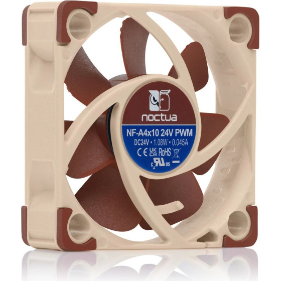 Noctua Fan 40x40x10mm 24V - (NF-A4x10-24V-PWM)