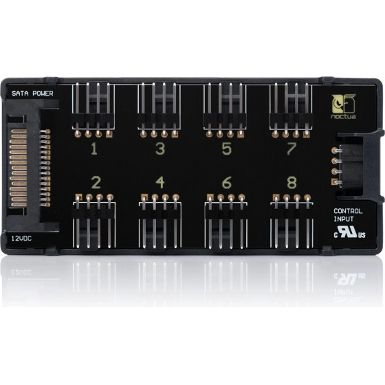 Noctua Fan Hub - 8 port PWM with SATA Power 5V/12V - (NA-FH1)