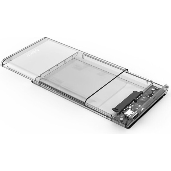 Orico Storage - Case - 2.5 inch 10Gbps Type-C Transparent - (2139C3-G2-CR-EP)
