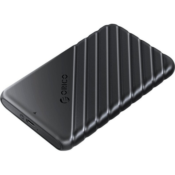 Orico Storage - Case - 2.5 inch TYPE C Black - (25PW1-C3-BK-EP)