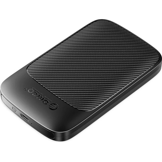 Orico Storage - Case - 2.5 inch USB-C - 2020C3-V1-BK - (2020C3-V1-BK-EP)