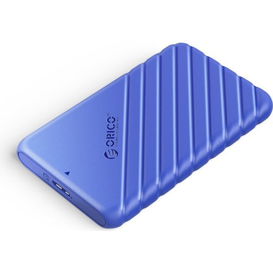Orico Storage - Case - 2.5 inch USB3.0 BLUE - 25PW1-U3-BL - (25PW1-U3-BL-EP)