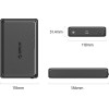 Orico Storage - Case - 3.5 inch USB-A black - DDL35-U3-EU-BK - (DDL35-U3-EU-BK-BP-HW)