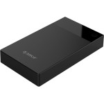 Orico Storage - Case - 3.5 inch, USB3.0, Built-in Power adapter, UASP, black - 3599U3 - (3599U3-EU-BK-BP)