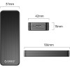 Orico Storage - Case - M.2 NVMe M key - USB3.1 Gen2 Type-C, 10Gbps - HM2-G2-BK - (HM2-G2-BK-BP)