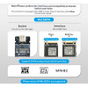 Orico Storage - Case - M.2 NVMe M key - USB3.1 Gen2 Type-C, 10Gbps - HM2-G2-BK - (HM2-G2-BK-BP)