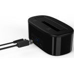 Orico Storage - HDD/SSD Dock - 2.5 and 3.5 inch USB3.0 - 6218US3 - (6218US3-EU-BK-PRO)