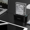 Orico Storage - HDD/SSD Dock - 2.5 and 3.5 inch USB3.0 - 6218US3 - (6218US3-EU-BK-PRO)