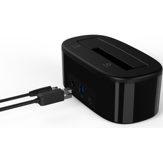 Orico Storage - HDD/SSD Dock - 2.5 and 3.5 inch USB3.0 - 6218US3 - (6218US3-EU-BK-PRO)