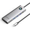 Orico Type-C Docking Station Power Distribution 100W - HDMI, Type-C x 1, USB3.0 x 3, LAN 1000Mbps Gigabit, SD/TF, VGA, Audio - PW11-10P-GY - (PW11-10P-GY-EP)