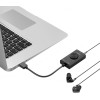 Orico USB Sound card - 2 headphones, mic, volume - SC2-BK - (SC2-BK-PRO)