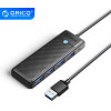 Orico USB3.0 HUB 4 port Black - PAPW4A-U3-015-BK - (PAPW4A-U3-015-BK-EP)