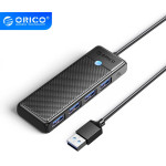 Orico USB3.0 HUB 4 port Black - PAPW4A-U3-015-BK - (PAPW4A-U3-015-BK-EP)