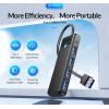 Orico USB3.0 HUB 4 port Black - PAPW4A-U3-015-BK - (PAPW4A-U3-015-BK-EP)