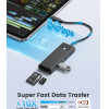 Orico USB3.1 HUB Type-C - 3 x USB3.0, SD, TF - PAPW3AT-C3-015-BK - (PAPW3AT-C3-015-BK-EP)