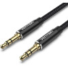 Vention 3.5mm Audio Cable M/M Cotton Braided 1.5m - (BAWBG)
