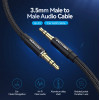 Vention 3.5mm Audio Cable M/M Cotton Braided 1.5m - (BAWBG)
