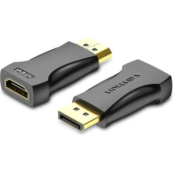 Vention Adapter DisplayPort M / HDMI F - 4K, Black - (HBPB0)