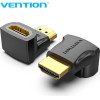 Vention Adapter HDMI Right Angle 90 Degree M/F - (AIOB0)