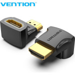 Vention Adapter HDMI Right Angle 90 Degree M/F - (AIOB0)
