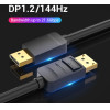 Vention Cable - Display Port v1.2 DP M / M Black 4K 1M - (HACBF)