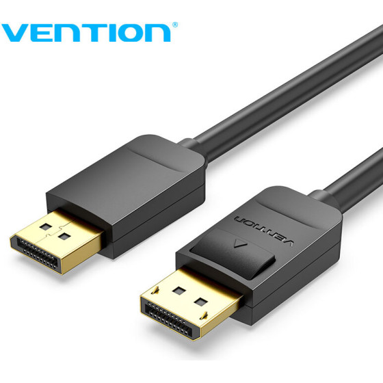Vention Cable - Display Port v1.2 DP M / M Black 4K 1M - (HACBF)