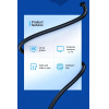 Vention Cable DisplayPort to HDMI 1.5m - 4K, Gold Plated - (HAGBG)