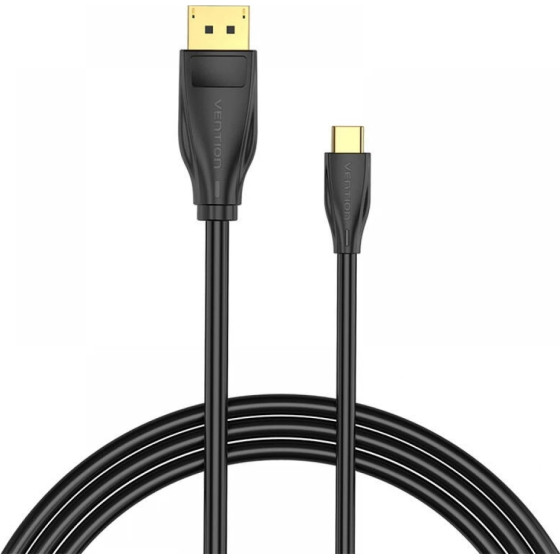 Vention Cable Type-C to DisplayPort - 1.5m 8K Black - (CGYBG)