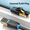Vention Cat.8 SSTP Extension Patch Cable 1M Black 40Gbps - (IKHBF)