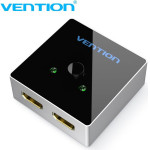 Vention HDMI 2.0 Switcher/Splitter 2-Port Bi-Direction - Grey Aluminium - (AFLH0)