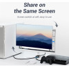 Vention HDMI 2.0 Switcher/Splitter 2-Port Bi-Direction - Grey Aluminium - (AFLH0)