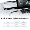 Vention LAN SSTP Cat.7 Patch Cable - 2M Black 10Gbps - (ICDBH)