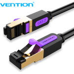 Vention LAN SSTP Cat.7 Patch Cable - 5M Black 10Gbps - (ICDBJ)