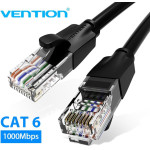 Vention LAN UTP Cat.6 Patch Cable - 1.5M Black - (IBEBG)